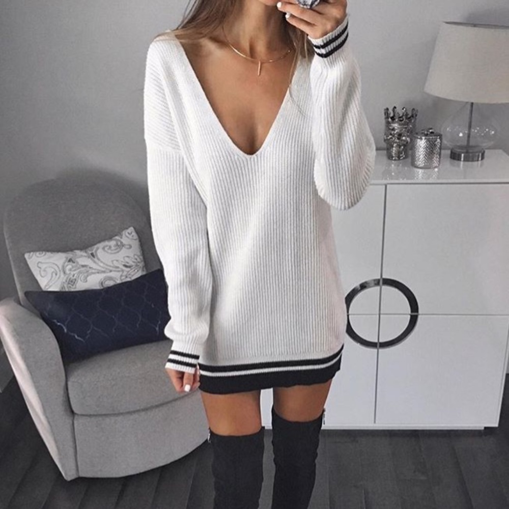 Nordstrom Cross Back Sweater